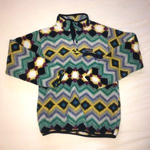 Fleece 3/4 button up